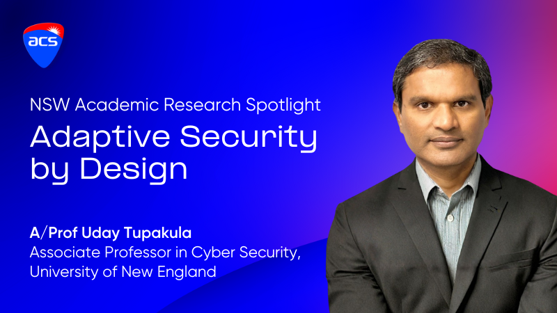 NSW Member Spotlight A/Prof Uday Tupakula