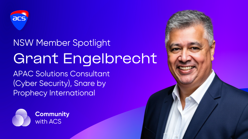 NSW Member Spotlight Grant Engelbrecht