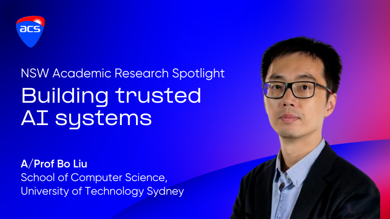 NSW Member Spotlight A/Prof Bo Liu