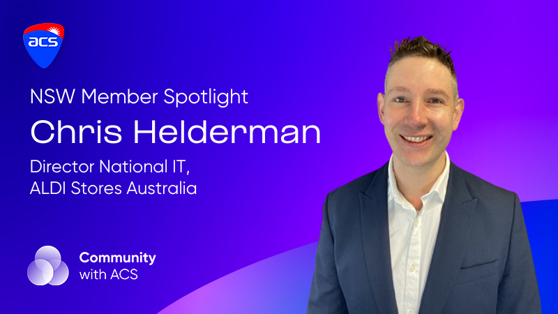 NSW Member Spotlight Chris Helderman